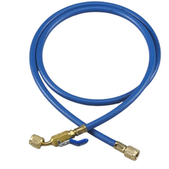 Ritchie Engineering 29260 Blue Charging Hose with Compact Ball Valve End