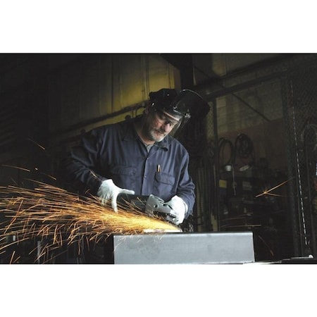 SELLSTROM Sellstrom S32161 DP4 Series Multi-Purpose Faceshield 9 inches H x 12.125 inches L Flip-Up IR Window & Ratcheting Headgear