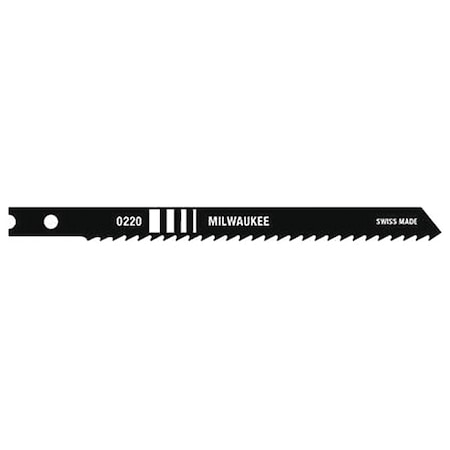MILWAUKEE Milwaukee 48-42-2310 General Purpose Jig Saw Blade 10 TPI Pack of 5