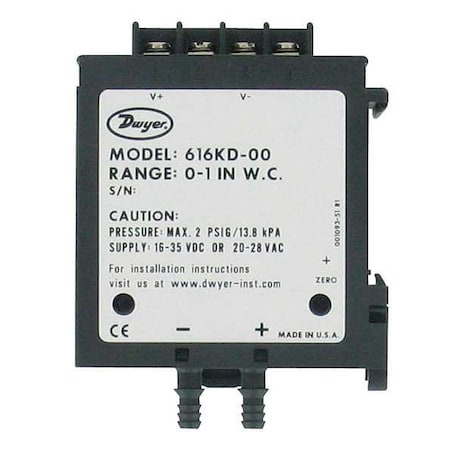 DWYER 616KD-00 TRANSMITTERS