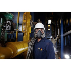3M 6503QL Half Mask Respirator Size L Rugged Comfort 6500 Series