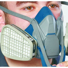 3M 6503QL Half Mask Respirator Size L Rugged Comfort 6500 Series
