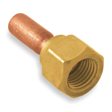 JB INDUSTRIES JB Industries A32702 Swivel Adapter 1/2 Inch Swivel FE Flare x 1/2 Inch Solder