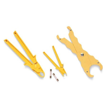 IDEAL Ideal 34-016 Fuse Puller Large High-Impact Nylon Yellow 7-1/4 Inch