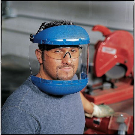 SELLSTROM Sellstrom S36040 Replacement Window for 380 Series Safety Face Shields Anti-Fog Acetate Clear Tint