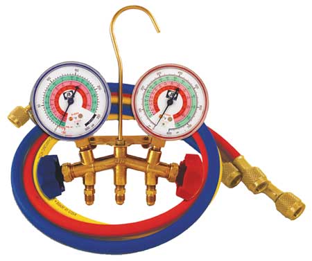 JB INDUSTRIES JB Industries M2-5-410A 2-Valve Standard Brass Manifold