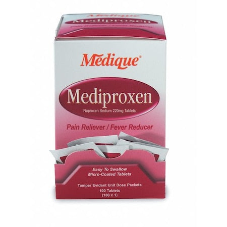 MEDIQUE Medique 23733 Mediproxen Pain Relievers 100 per Box