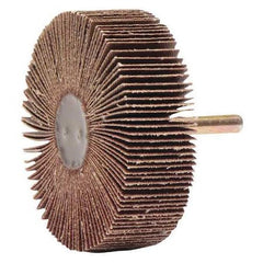 Weiler 52028 Tiger Mounted Flap Wheel 3 Inch 80 Grit 23000 RPM