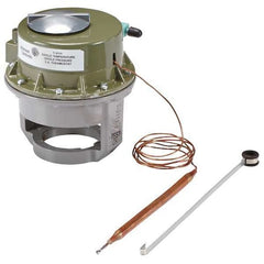 Johnson Controls T-3111-2 Integral Thermostat Piston Top Valve Actuator Reverse Acting External Set Point