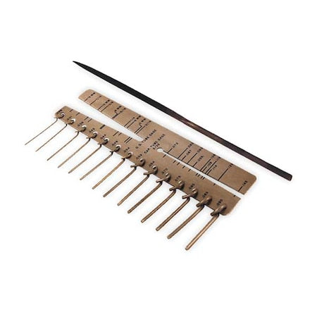 JB INDUSTRIES JB Industries A10971 Cap Tube Gauge & Fi File