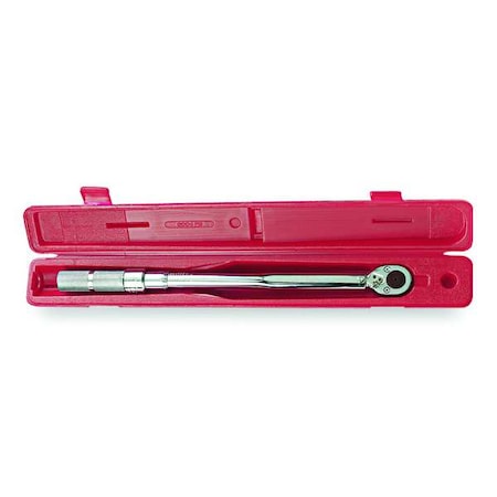 PROTO Proto J6020AB 3/4 Drive Ratcheting Head Micrometer Torque Wrench 120-600 ft-lb