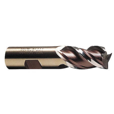 CLEVELAND CONTROLS Cleveland C42684 HGC-4C Cobalt Multi-Flute Single End Center Cutting End Mill