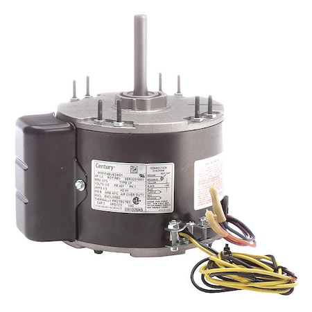 CENTURY MOTORS Century UH1026NB Unit Heater Motor 115V 0.25HP 1075RPM 48Y Frame