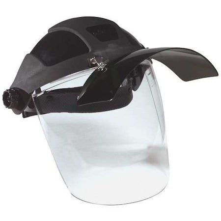 SELLSTROM Sellstrom S32161 DP4 Series Multi-Purpose Faceshield 9 inches H x 12.125 inches L Flip-Up IR Window & Ratcheting Headgear