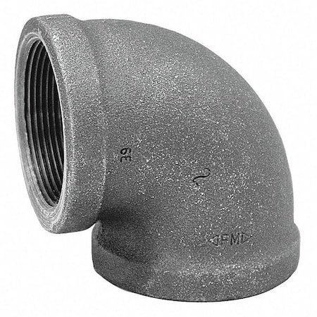 ANVIL CAI - ANVIL 0310008602 1 x 1/2 in. Female Black Malleable Iron 90-Degree Reducing Elbow