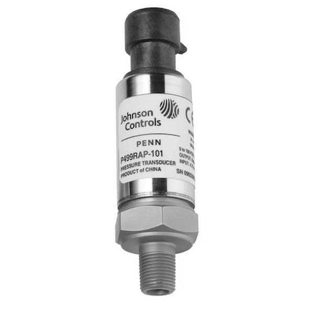 JOHNSON CONTROLS Johnson Controls P499RAP-101K Pressure Transducer Kit 0-100PSI
