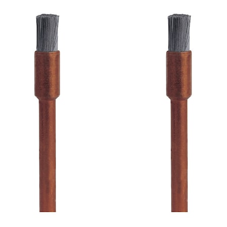 DREMEL Dremel 532-02 Stainless Steel Brushes 2 Pack 1/8 Diameter