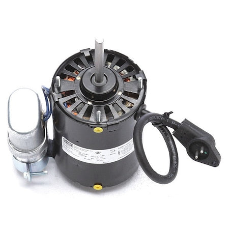 GENTEQ MOTORS Fasco D1245 3.3 Frame Open Ventilated Permanent Split Capacitor Evaporator Coil and Refrigeration Fan Motor with Sleeve Bearing 1/20HP 1550rpm 208-230V 60Hz 0.3 amps