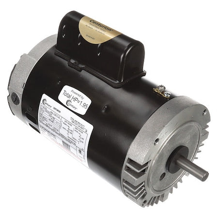 CENTURY MOTORS Century B123 Pool Motor, 1-1/2 HP, 3450 RPM, 115/230VAC