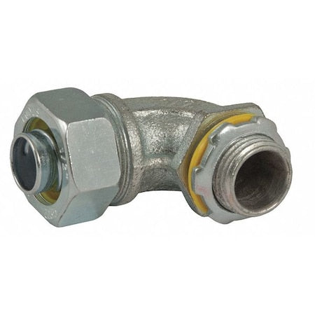 RACO Raco 3424 Liquid Tight Connector, Steel, 90 Degree, 10-Pack