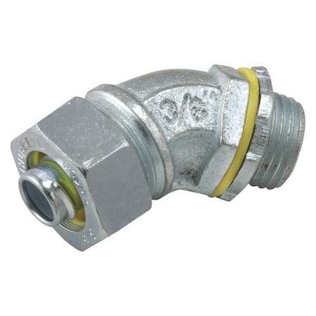 RACO RACO 3444 Connector Conduit 1In 45Deg Liquid Tight Conduit Connectors