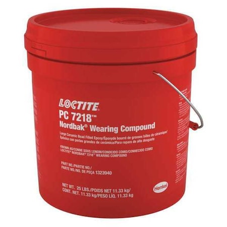LOCTITE Loctite 1323940 Nordbak Wearing Compound 25 lb Plastic Pail
