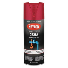 Krylon K02116777 OSHA Safety Color Spray Paint Safety Red Gloss 12 oz Aerosol Can