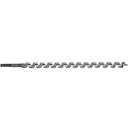 IRWIN Irwin 47911 Utility Pole Auger Bit 11/16 in Diameter, 18 in Length