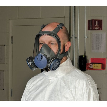 MOLDEX Moldex 9002 9000 Series Reusable Full Face Respirator Medium Thermoplastic Elastomer