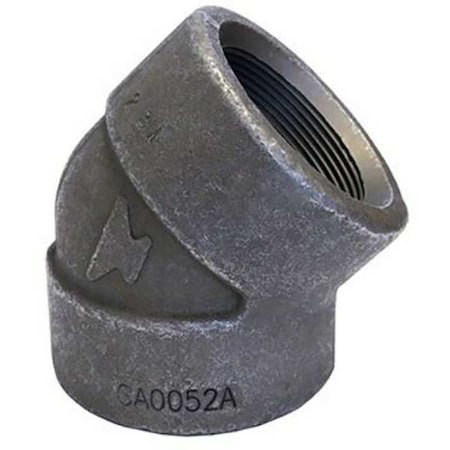 ANVIL ANVIL 0361111008 1 in. Female Class 3000 Forged Carbon Steel 45-Degree Elbow
