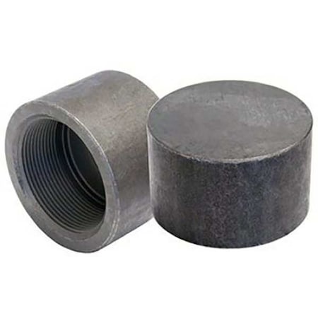 ANVIL Anvil 0361189004 Black Forged Steel Cap Class 3000 1 Inch Pipe Size