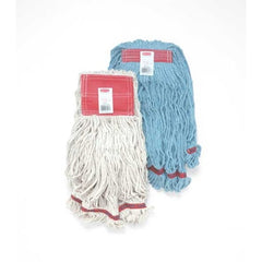 Rubbermaid Commercial FGC15306WH00 Swinger Loop Wet Mop Head 4-Ply Cotton Synthetic Yarn Large For Invader Side Gate Handle