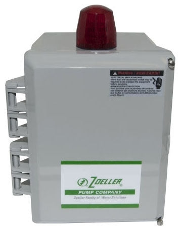 ZOELLER Zoeller 10-1036 6 x 4 x 8 115/200/230 VAC 1-Phase Simplex Pump Control Panel