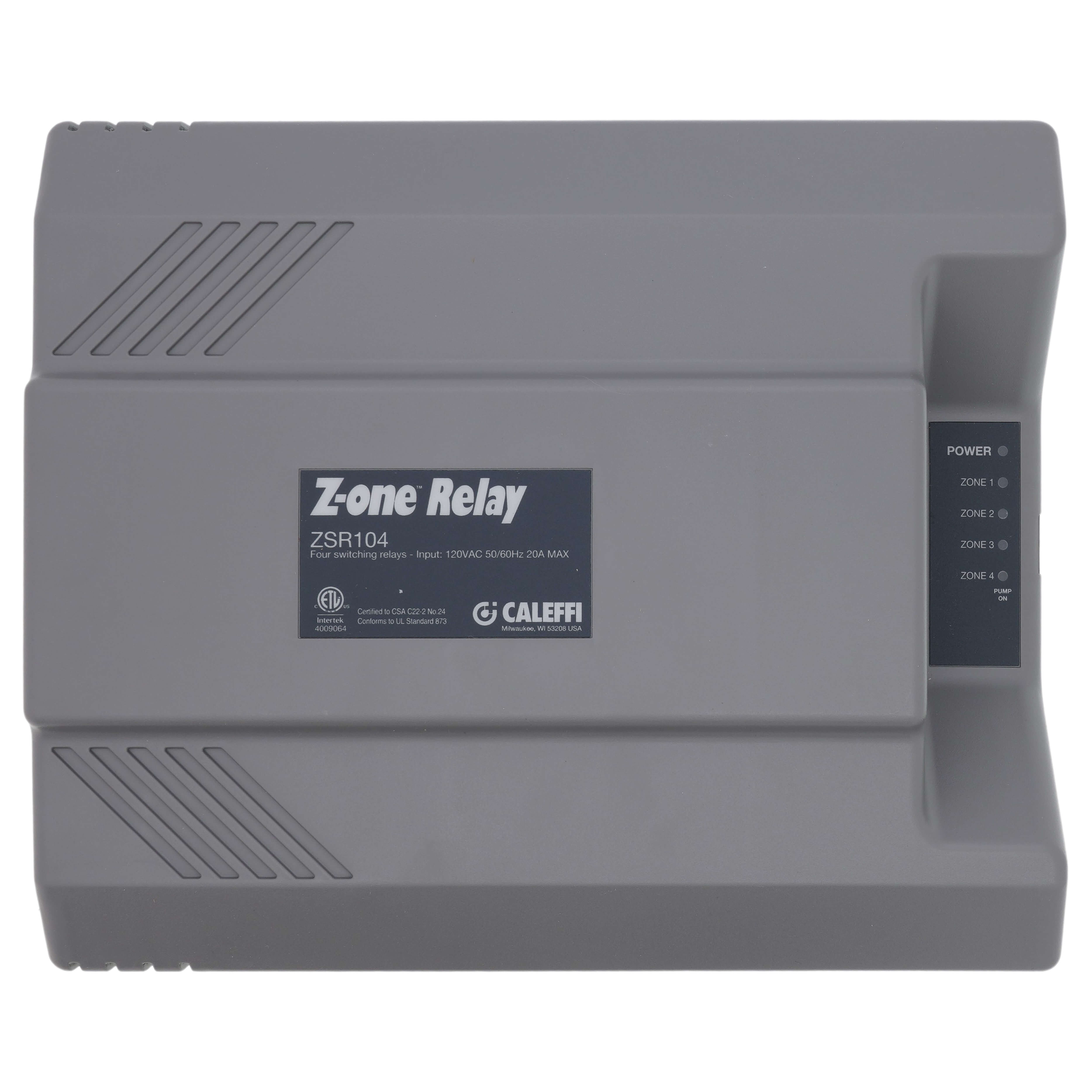 CALEFFI Caleffi ZSR104 4 Zone Expandable Switching Relay with Priority