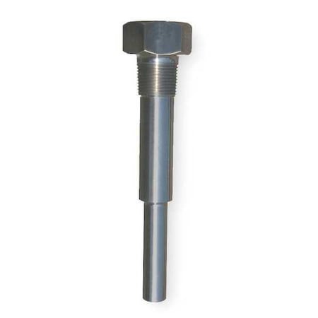 TRERICE Trerice 3-4F5 Thermowells for Industrial Thermometers 3/4 NPT Connection 3.5 Length 304 SS