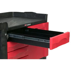 Rubbermaid Commercial FG453388BLA Trade Cart/Service Bench, 49 In. L, Black