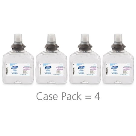 PURELL Purell 5456-04 Advanced Instant Hand Sanitizer TFX Refill 1200 mL (Case of 4)