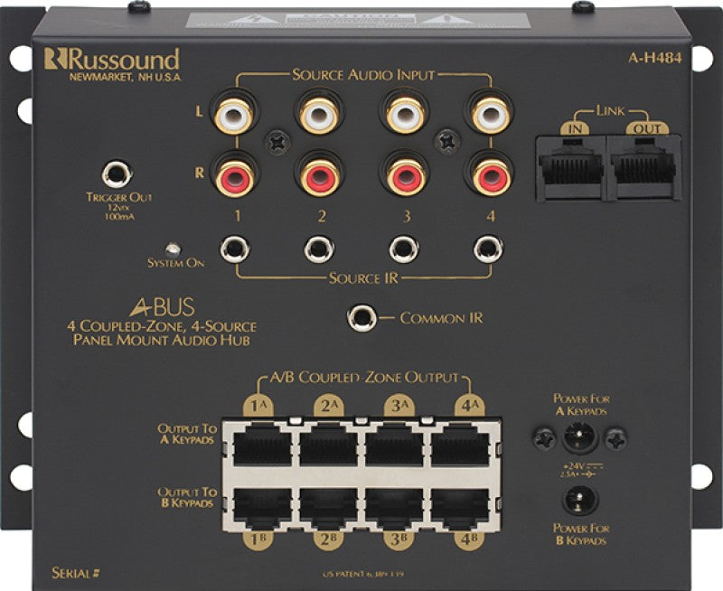 RUSSOUND A-H484 COMMERCIAL VENTILATION