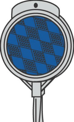 HILLMAN Hillman Fasteners 840068 Blue Driveway Marker 36 in 24-pack