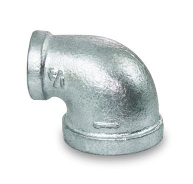 EVERFLOW Everflow GMRL0343 3/4 x 1/2 reducing elbow galvanized malleable 90 degree