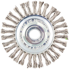 NORTON Norton 66252839022 Wheel Brush 4 in Stringer Bead Ss