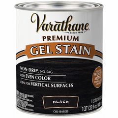 RUST-OLEUM Rust-oleum 358176 Gel Stain Black 1 Quart