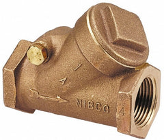 NIBCO Nibco NL7500B Check Valve 1-1/4 in Y-pattern Fnpt 200 Wog
