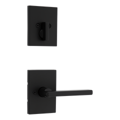 KWIKSET Kwikset 971HFLRCT-514 Interior Lever Trim Matte Black
