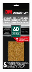 3M 3M Company 11060-G-6 Sandpaper 60 Grit 6 Pack