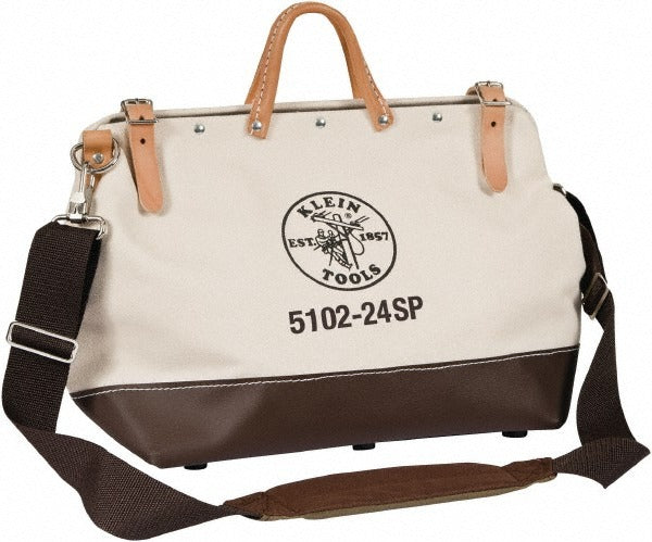 KLEIN TOOLS Klein Tools 5102-24SP 17 Pocket Canvas Tool Bag