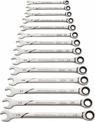 GEARWRENCH Gearwrench 86426 Ratcheting Combo Wrench Set 14 Pc Metric