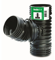 AMERIMAX Amerimax Home Products 53702 Flexible Wye Tee Fitting