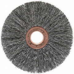 WEILER Weiler 93662 Wheel Brush 3 Inch Crimped Carbon Steel