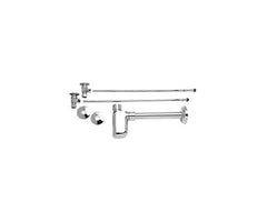 MOUNTAIN PLUMBING Mountain Plumbing MT9000-NL/FG Lavatory Supply Kit With Decorative Bottle Trap (Angle)